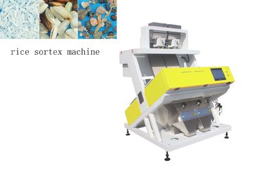 2 Chutes Grain Colour Sorter , Intelligent CCD Sticky Rice Sorting Machine