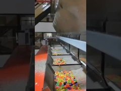 プラスチック片とペレット用のベルト型色分け機